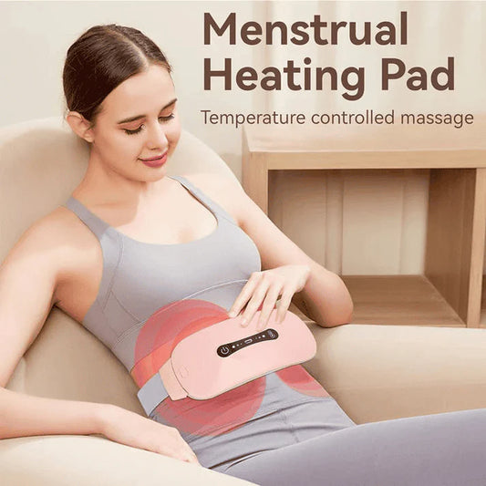 Period Pain Relief Belt with Heat & Massage (Rechargeable)