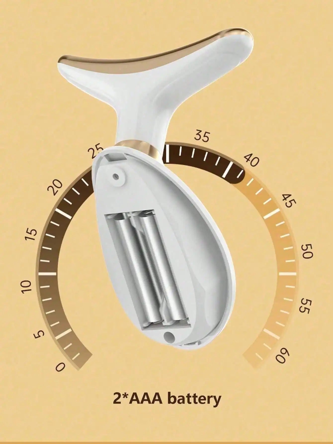 Muzax Facial Sculpting and Neck Firming Device - Multi-Mode Microcurrent Massager