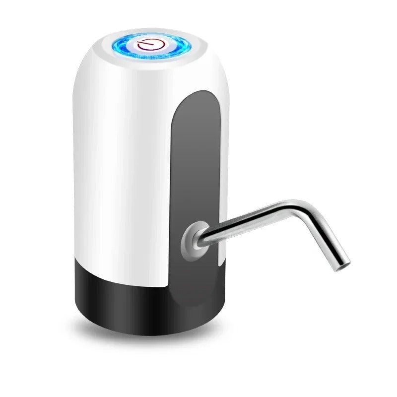 Muzax Electric Water Dispenser Pump - USB Rechargeable for 5 Gallon Universal Bottles